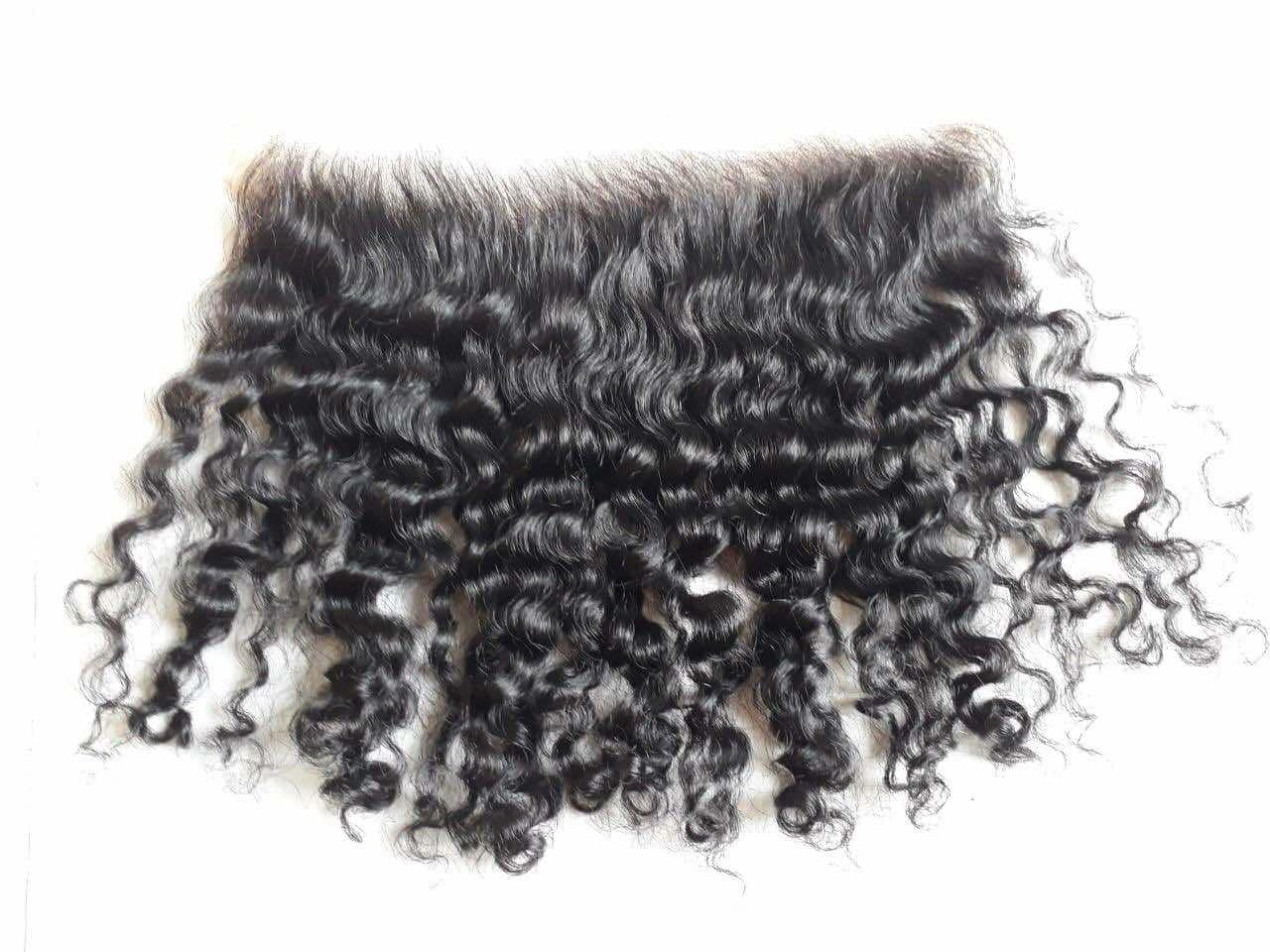 13x4 HD Lace Frontal - Burmese Curly/Wavy (RAW)