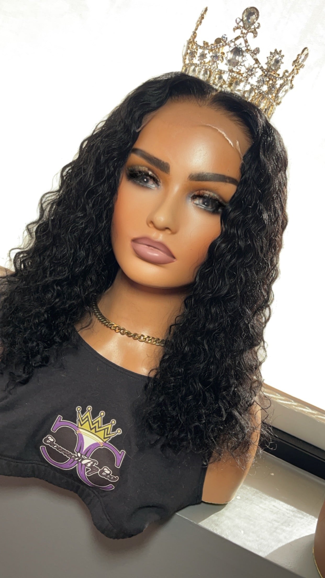 “Janae” (Burmese Curly/Wavy Wig)