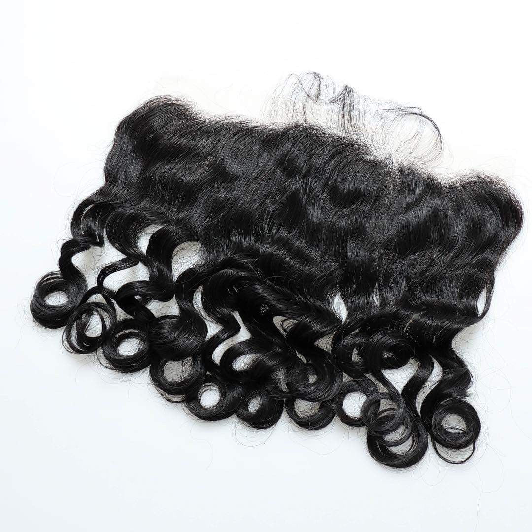 13x4 Luxury VIRGIN HD Lace Frontals (Body Wave, Deep Wave, Loose Deep Wave & Straight)